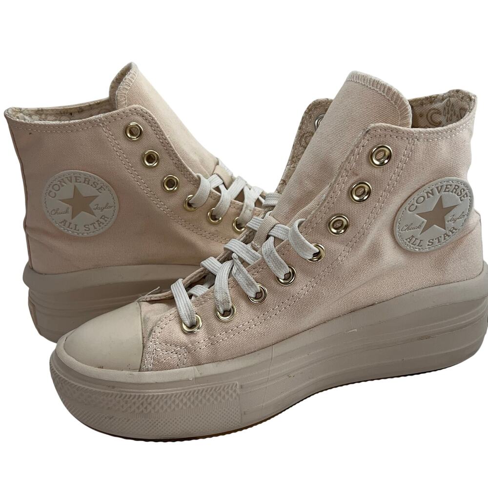 Converse All Star Chuck Taylor Move Platform High-Top Sneakers, Women's Size 7